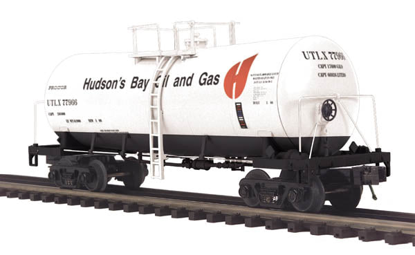 MTH 20-96209 O Hudson Bay Oil & Gas Funnel Flow Tank Car #77966