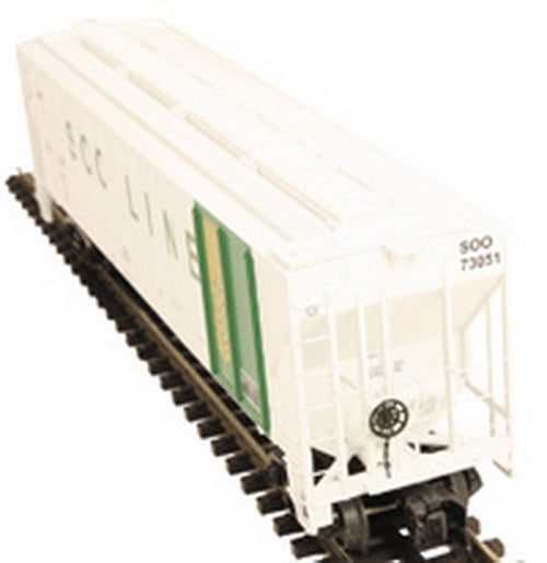 MTH 20-97223 O SOO Line Ps-2CD High-Sided Hopper Car #73051