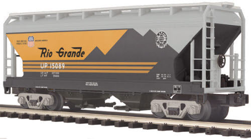 MTH 20-97649 O Denver Rio Grande U.P. Heritage 2-Bay Centerflow Hopper #15089