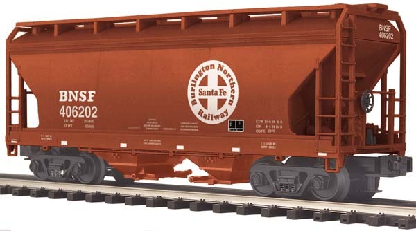 MTH 20-97746 O BNSF 2-Bay Centerflow Hopper #406202