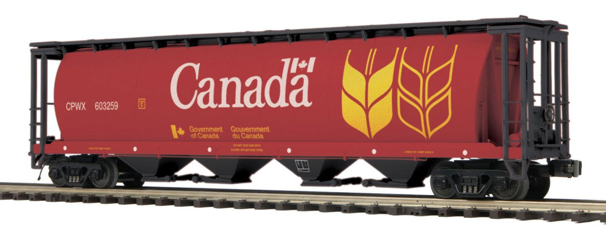 MTH 20-97814 O Gauge Canada 100 Ton Covered Hopper #603259