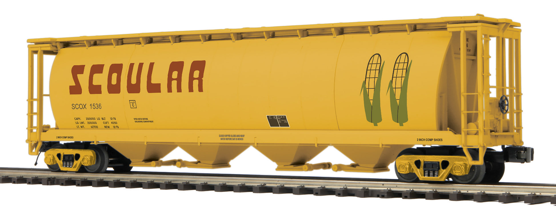 MTH 20-97993 O Scoular 100 Ton Hopper Car