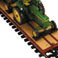 MTH 20-98643 O Milwaukee Road 60' Flat Car w/ 3 John Deere 4230 Tractors #61039