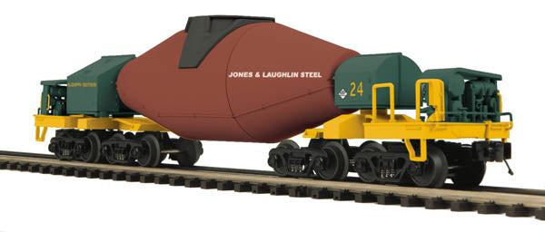 MTH 20-98786 HOT METAL CAR W/FLICKERING MOL ALIQUIPPA & SOUTHERN