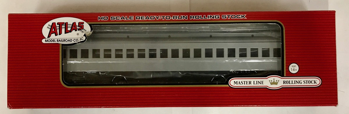 Atlas 20001693 HO Undecorated Heavyweight Single-Window Coach Car