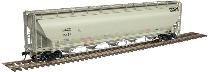 Atlas 20005183 HO General American Trinity 5660 Covered Hopper Car #15487