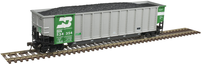 Atlas 20005694 HO Burlington Northern Trainman Aluminum Coal Gondola #534354
