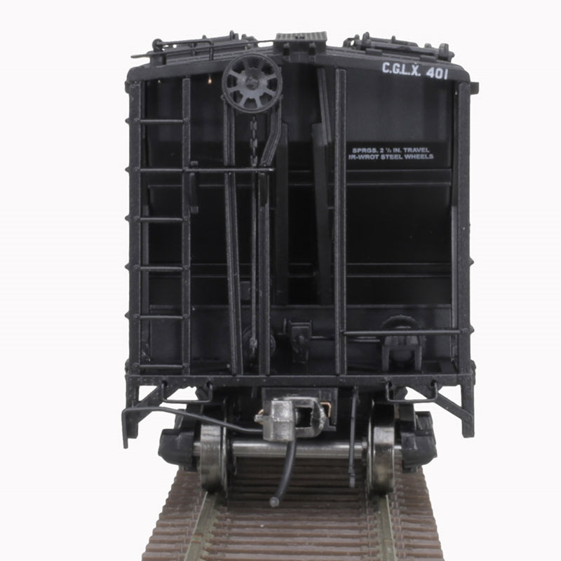 Atlas 20007151 HO CGLX Slab Side Covered Hopper #401