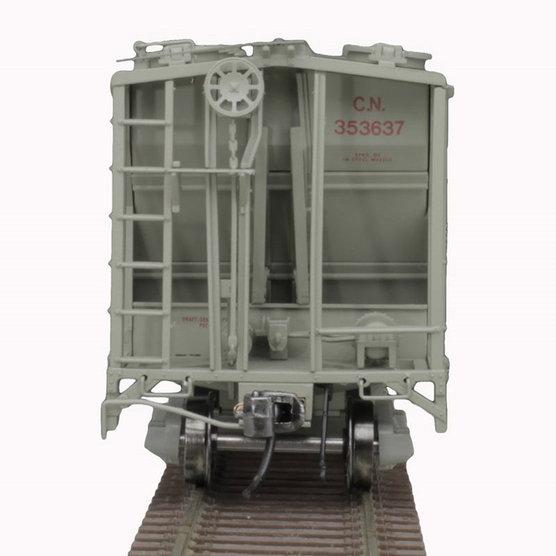 Atlas 20007163 HO Canadian National - Noodle Slab Side Covered Hopper #353637