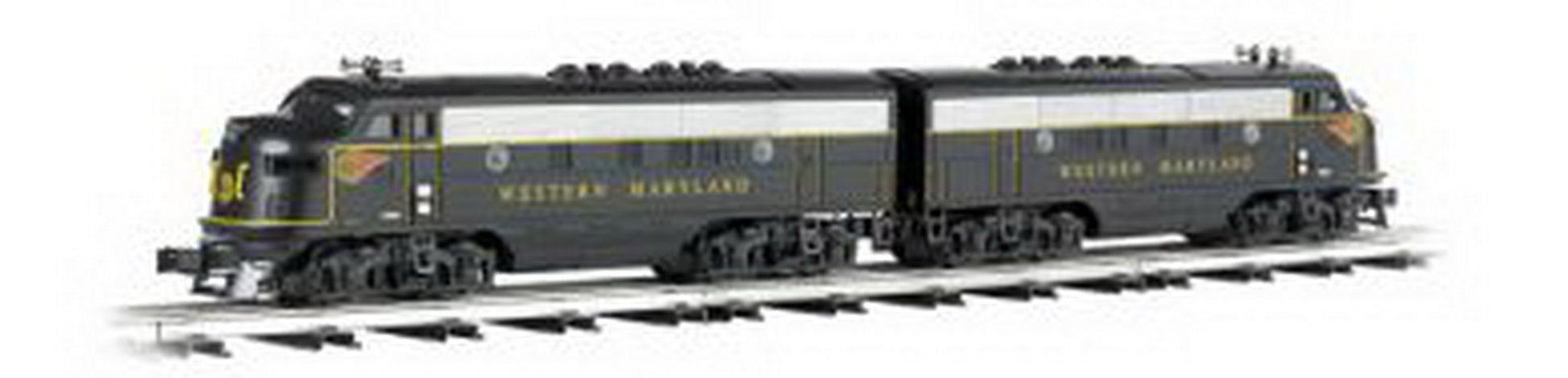 Williams 20104 O Western Maryland F3 A-A Diesel Locomotives