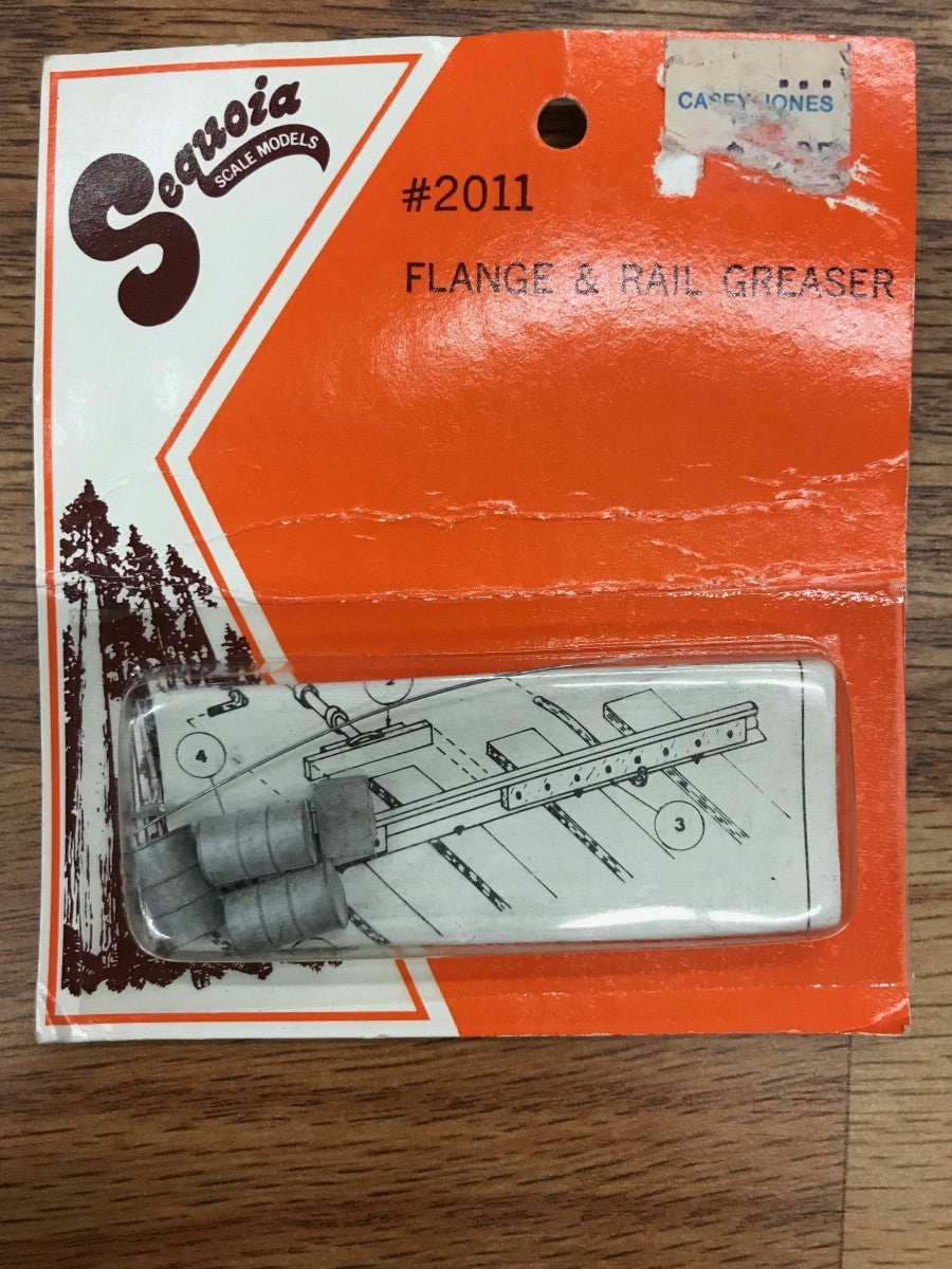 Sequoia Scale Models 2011 HO Flange & Rail Greaser Metal Unpainted Accesories