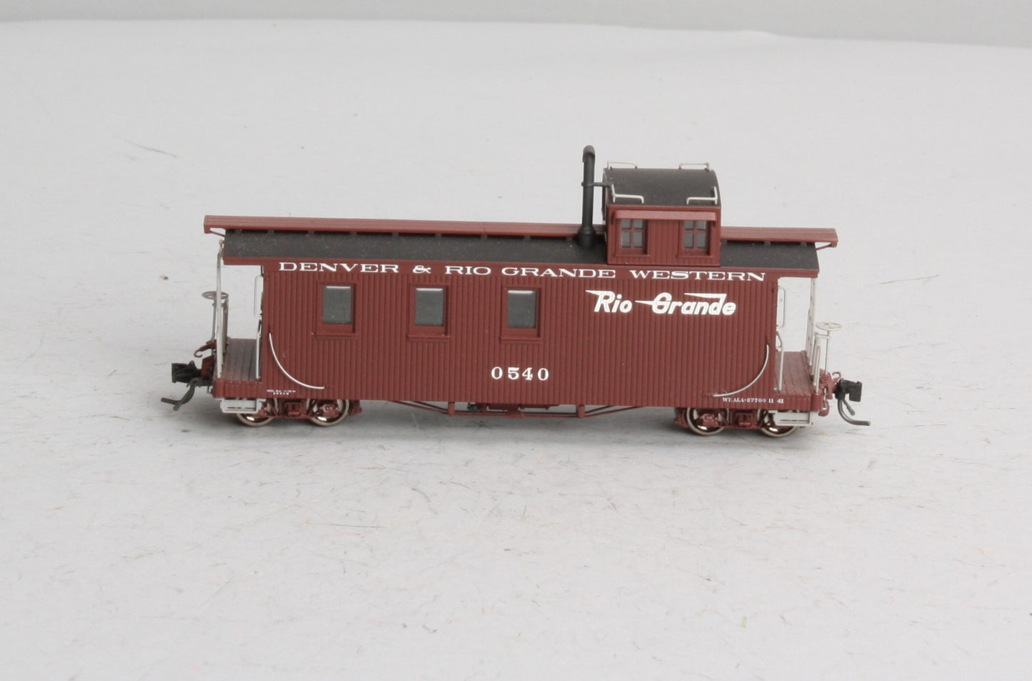 Blackstone Models 340956 HOn3 Denver Rio Grande & Western Long Caboose #0540