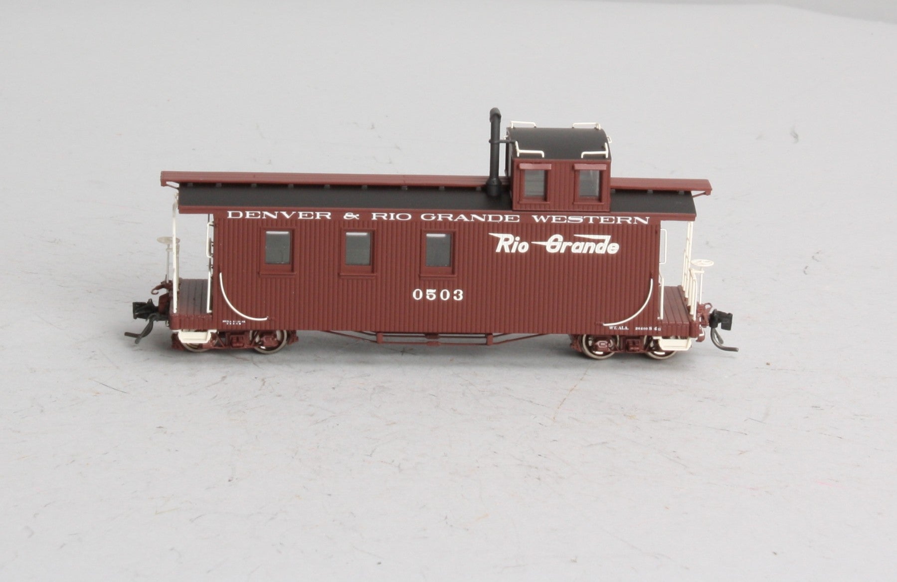 Blackstone Models 340950 HOn3 Denver Rio Grande & Western Long Caboose #0503