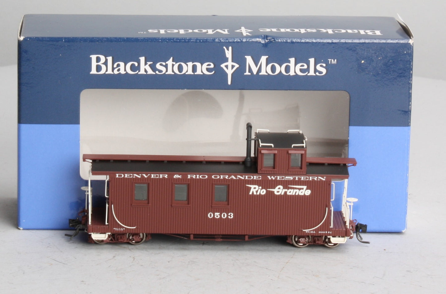 Blackstone Models 340950 HOn3 Denver Rio Grande & Western Long Caboose #0503
