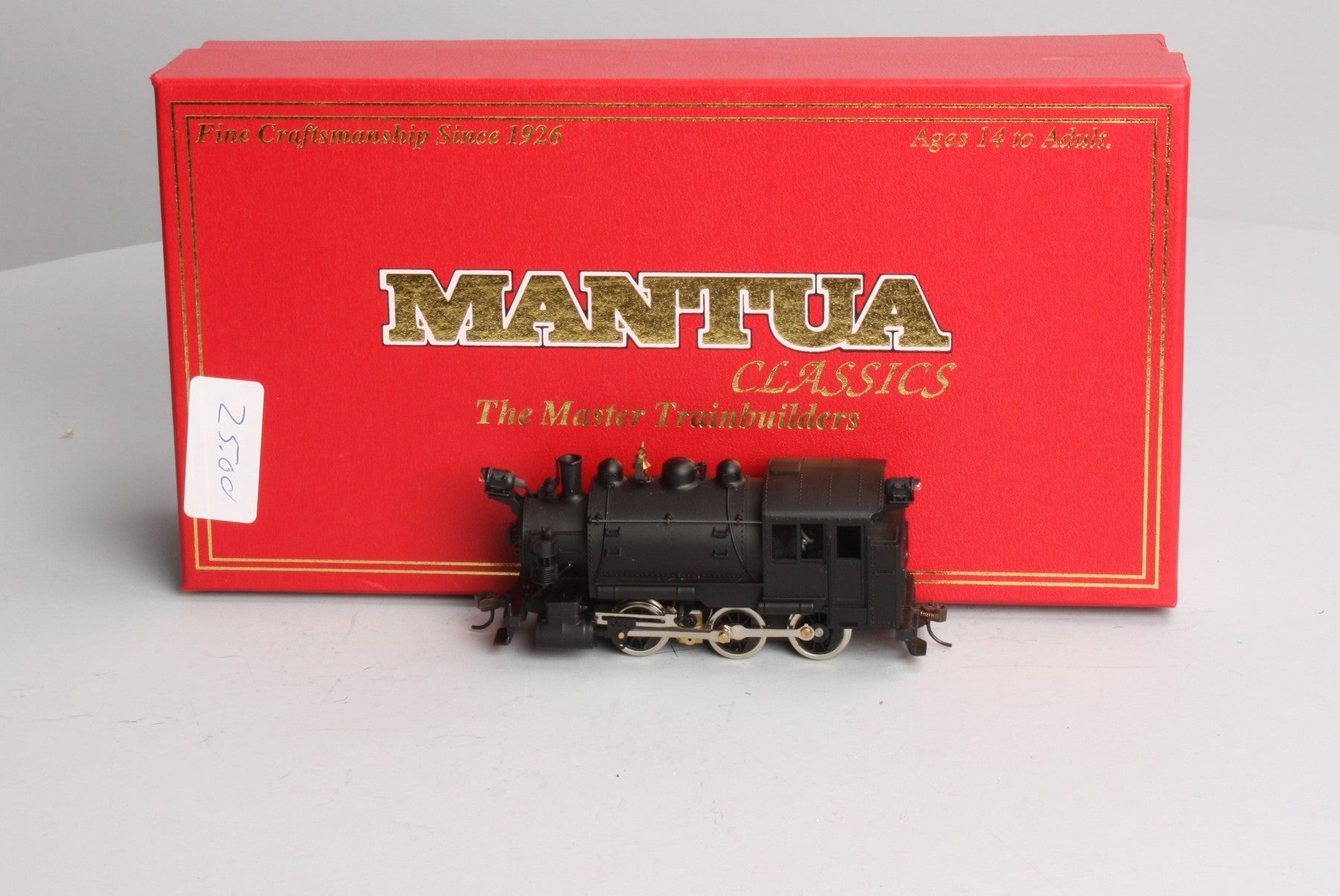 Mantua 393004 HO Undecorated 0-6-0 Tank Switcher