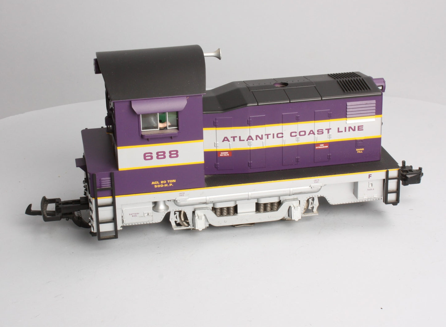 USA Trains 22053 G Atlantic Coast Line 20-Ton Powered Diesel Locomotive