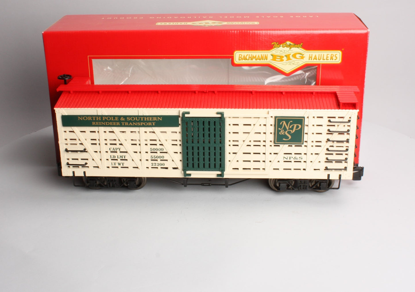 Bachmann 98140 G Scale Reindeer Transport Stock Car