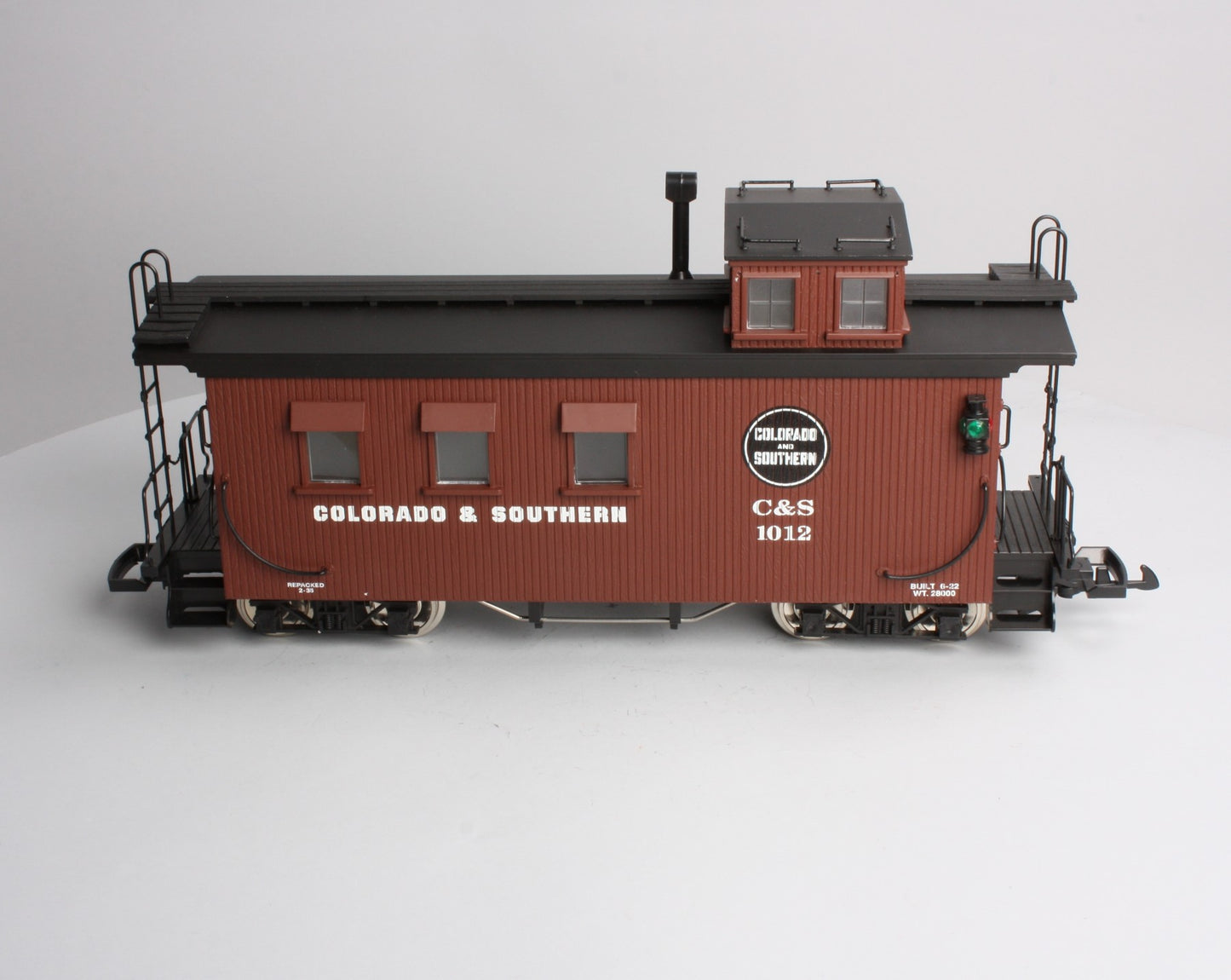 USA Trains 12002 G Colorado & Southern Caboose - Metal Wheels