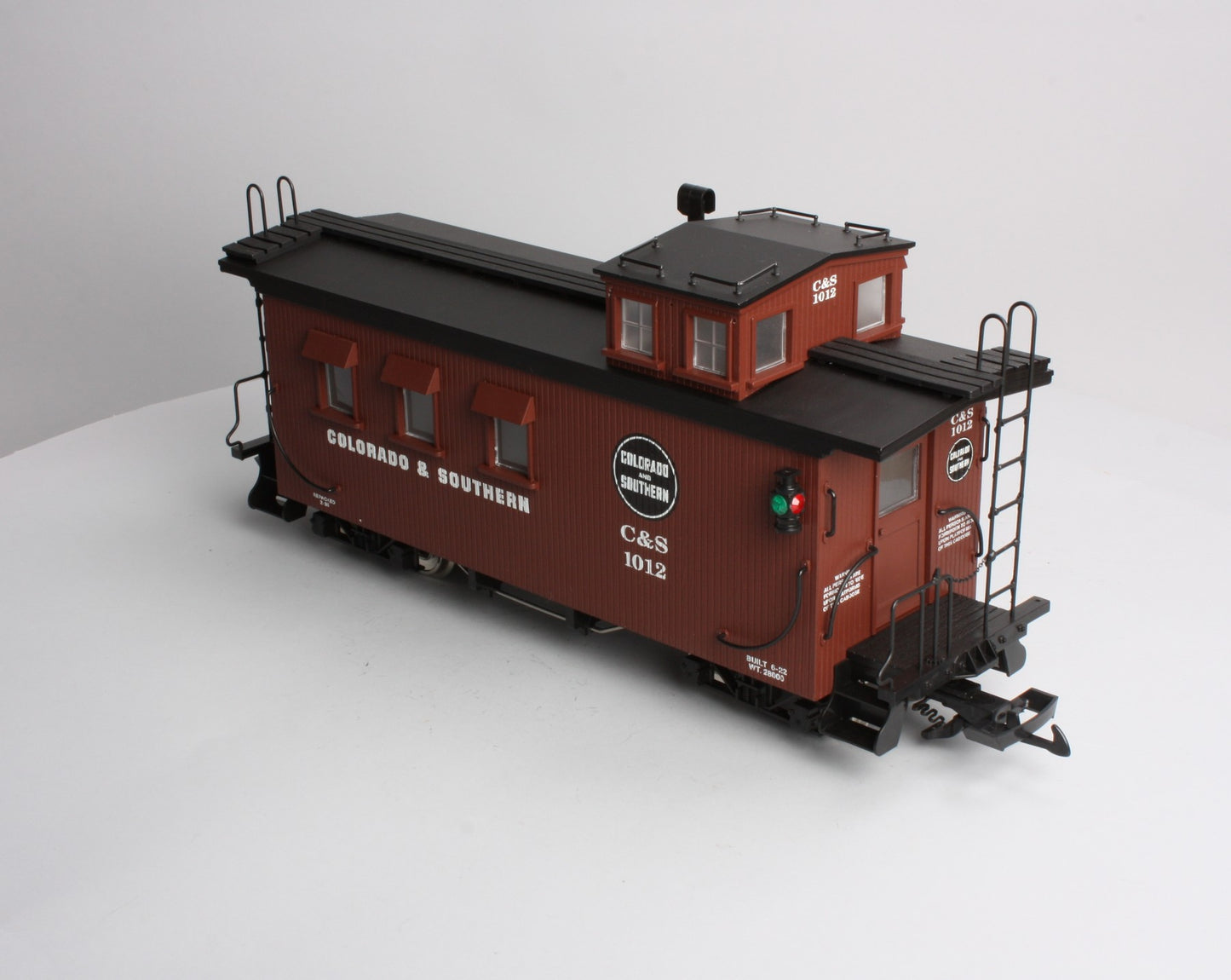 USA Trains 12002 G Colorado & Southern Caboose - Metal Wheels