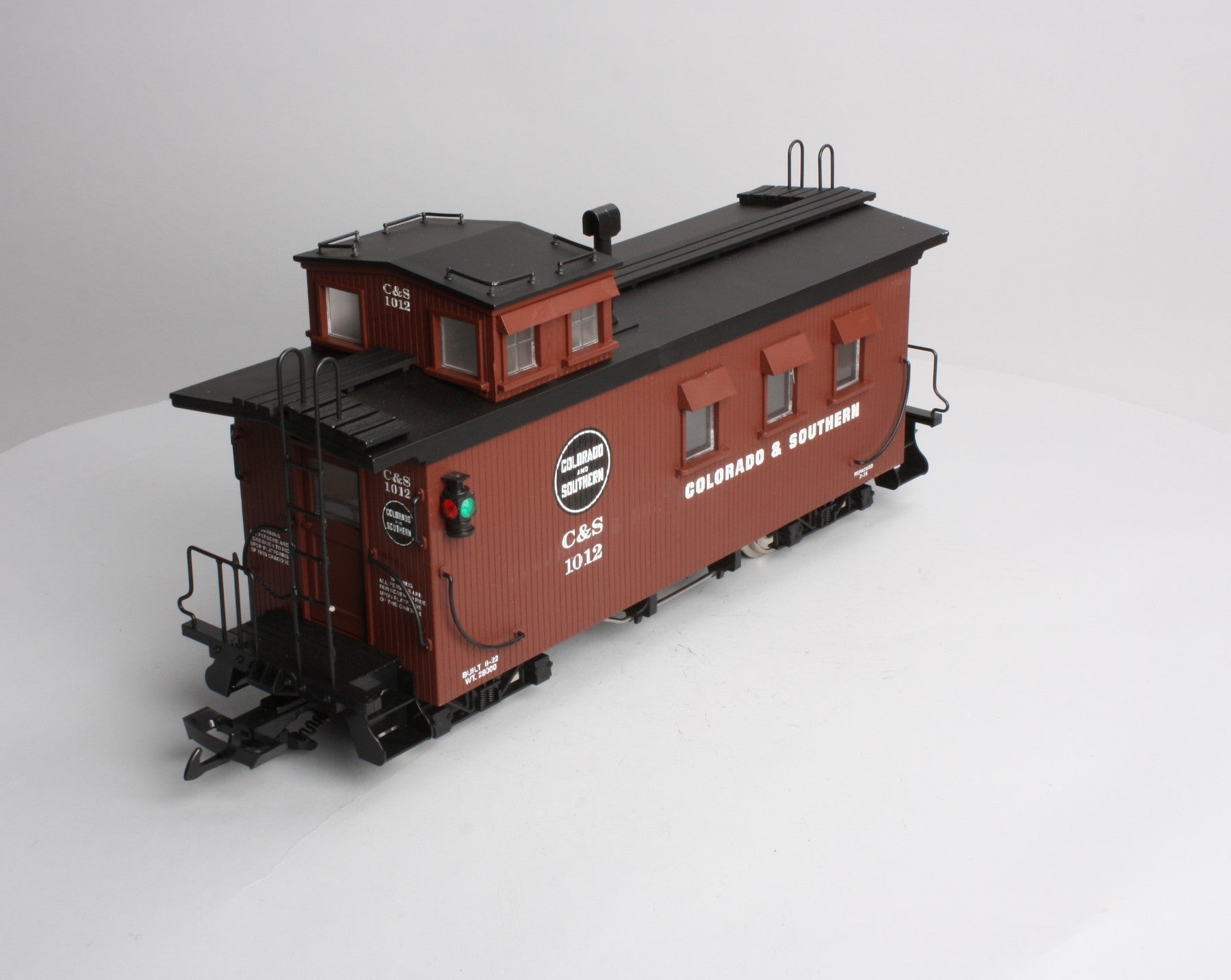 USA Trains 12002 G Colorado & Southern Caboose - Metal Wheels