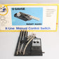K-Line K-0374 O 42" Right Hand Manual Switch Turnout