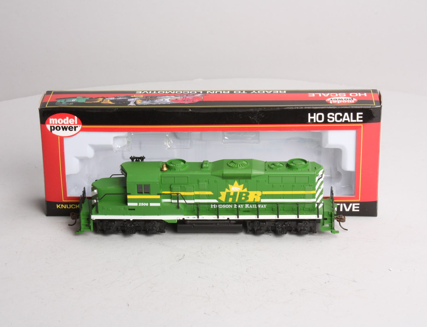 Model Power 96855 HO Scale Hudson Bay Railway GP-20 Dual Drive Diesel