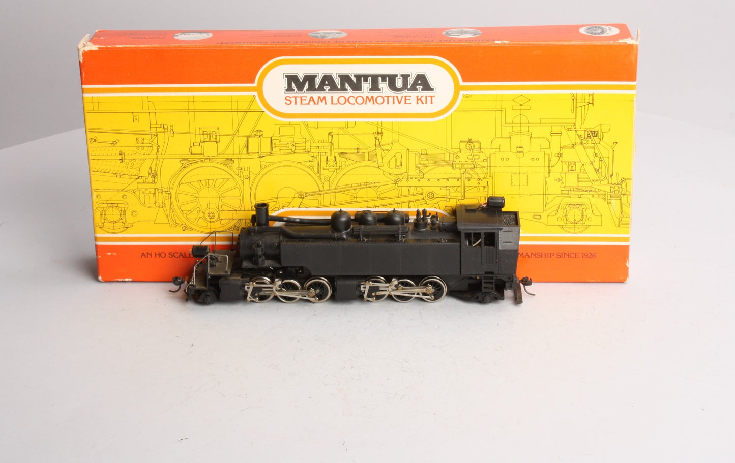 Mantua 351603 HO Scale 2-6-6-2T Undecorated Articulated Logger Steam Loco