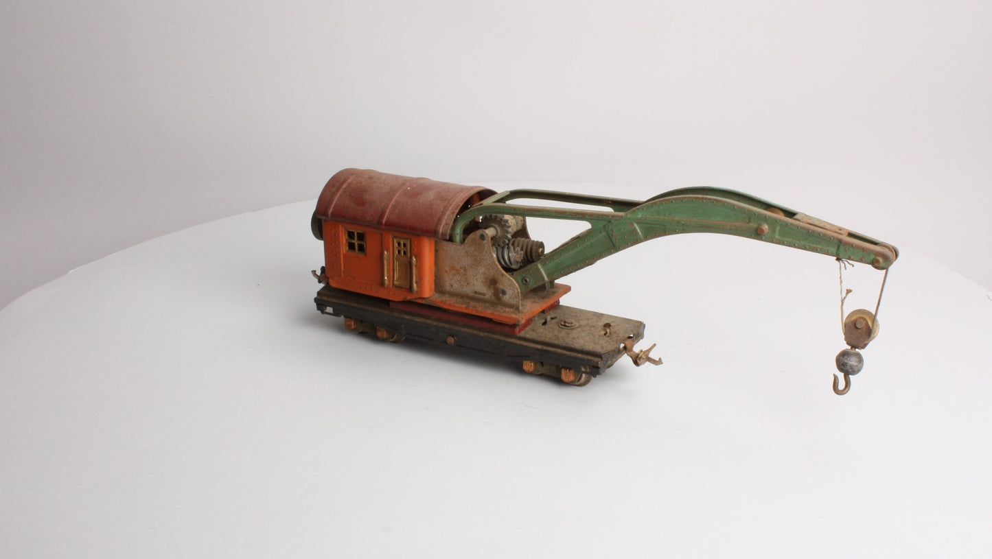 Lionel 810 Vintage O Operating Tinplate Crane