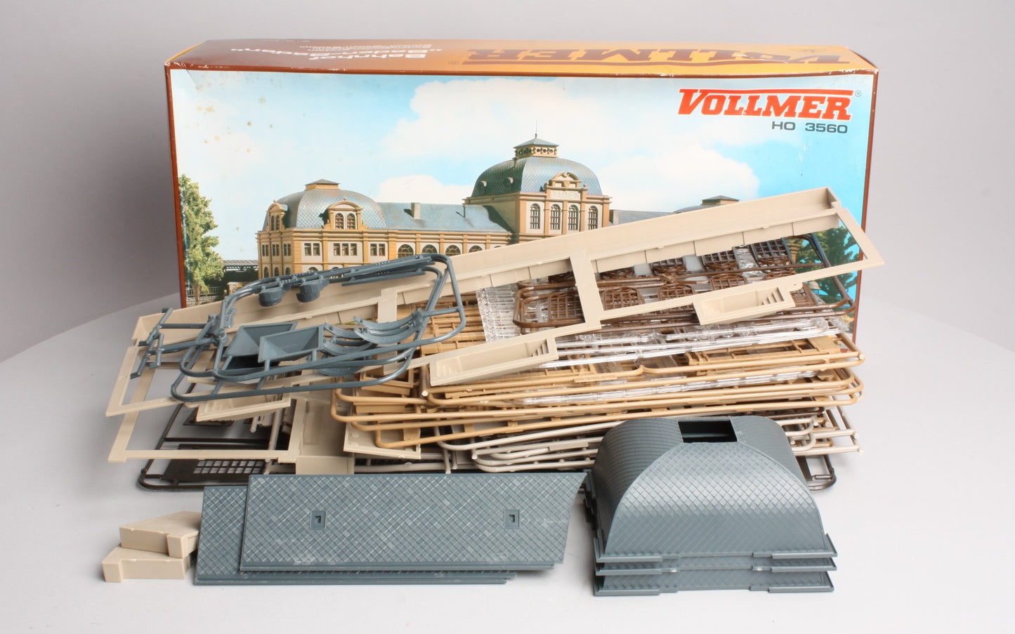 Vollmer 3560 HO Scale Bahnhof "Baden-Baden'' Model Building Station Kit