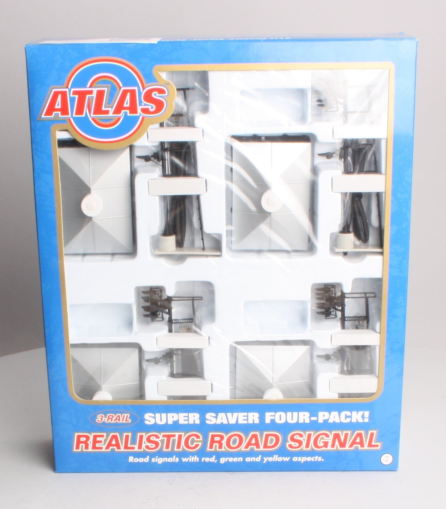 Atlas 6912 Color Position Signal 4-Pack (3 Rail)