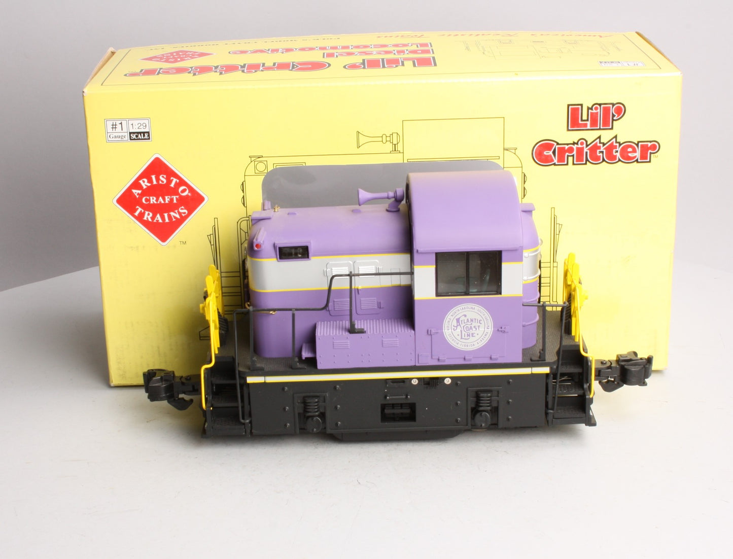 Aristo-Craft 22513 G Atlantic Coast Line Alco Lil' Critter Diesel Locomotive