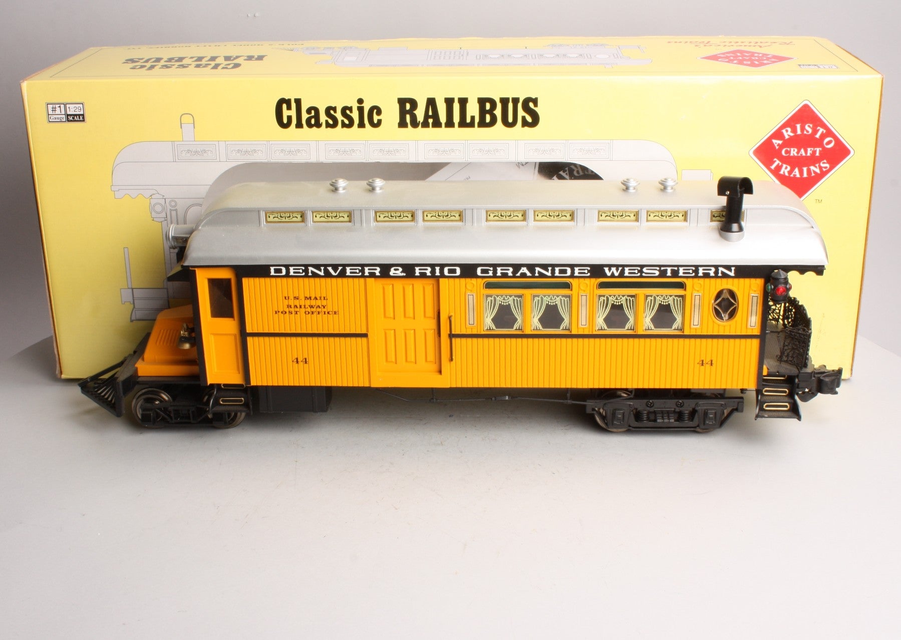 Aristo-Craft 83101 G Denver & Rio Grande Western Railbus – Trainz