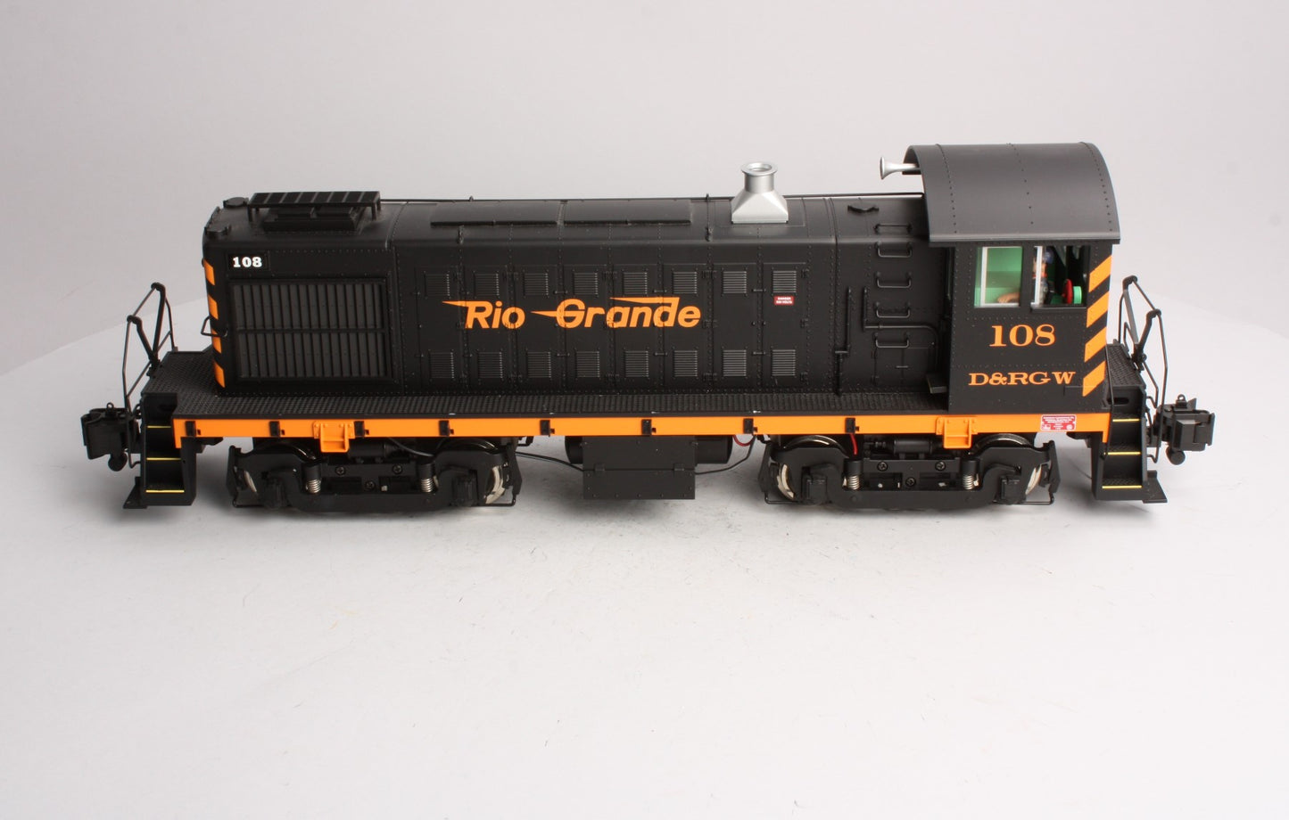 USA Trains RR22550 G DRGW ALCO S4 Switcher Diesel Locomotive #108