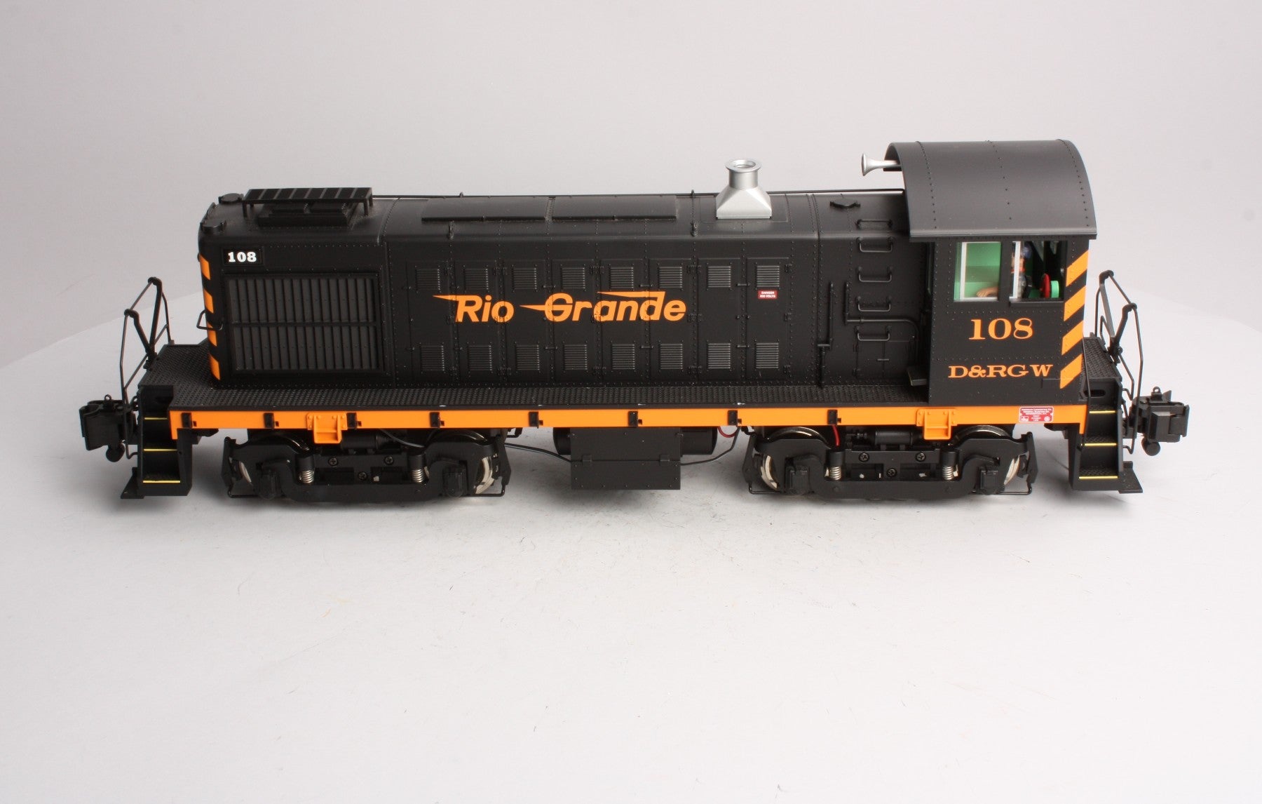 USA Trains RR22550 G DRGW ALCO S4 Switcher Diesel Locomotive #108