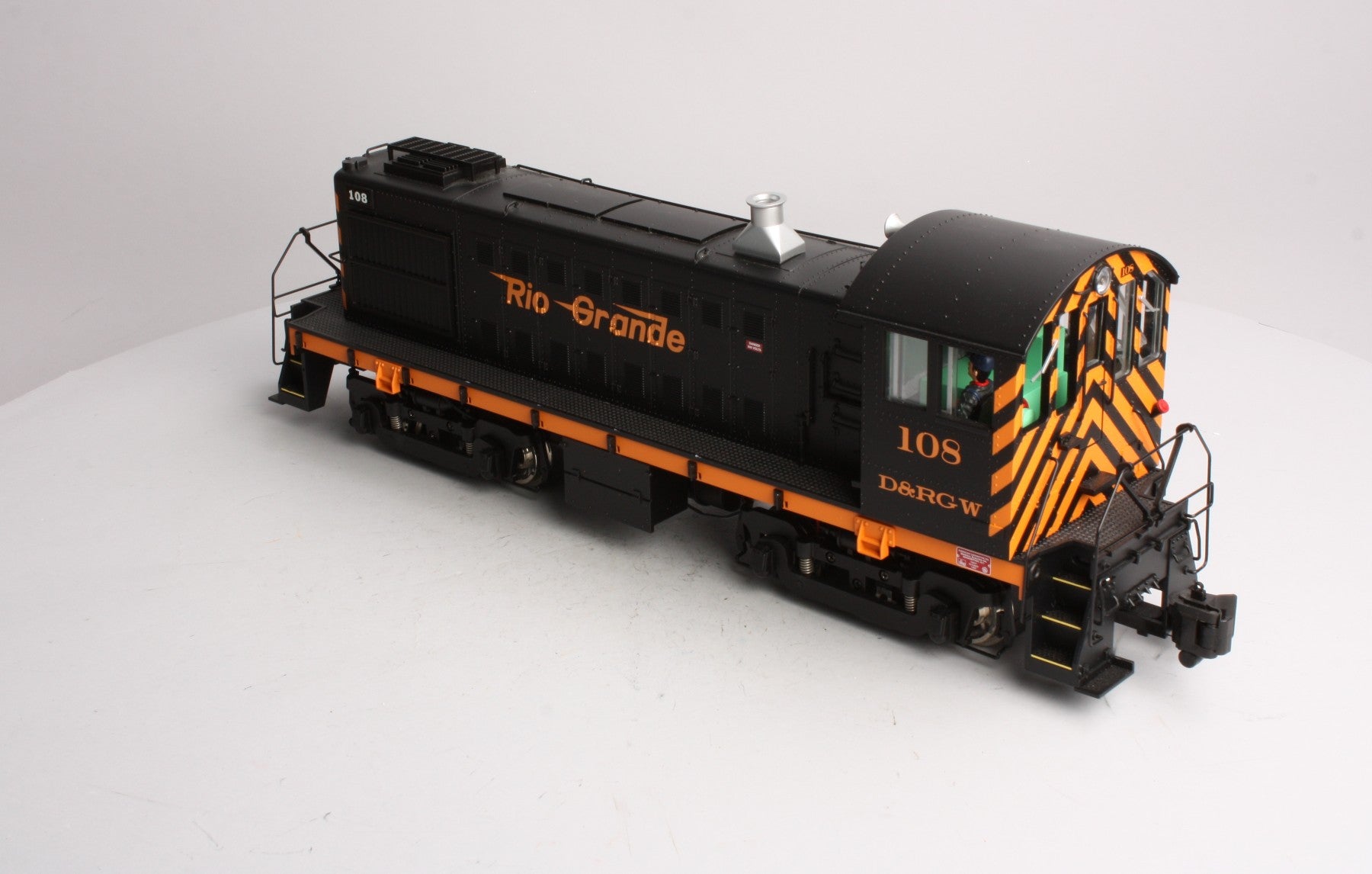 USA Trains RR22550 G DRGW ALCO S4 Switcher Diesel Locomotive #108