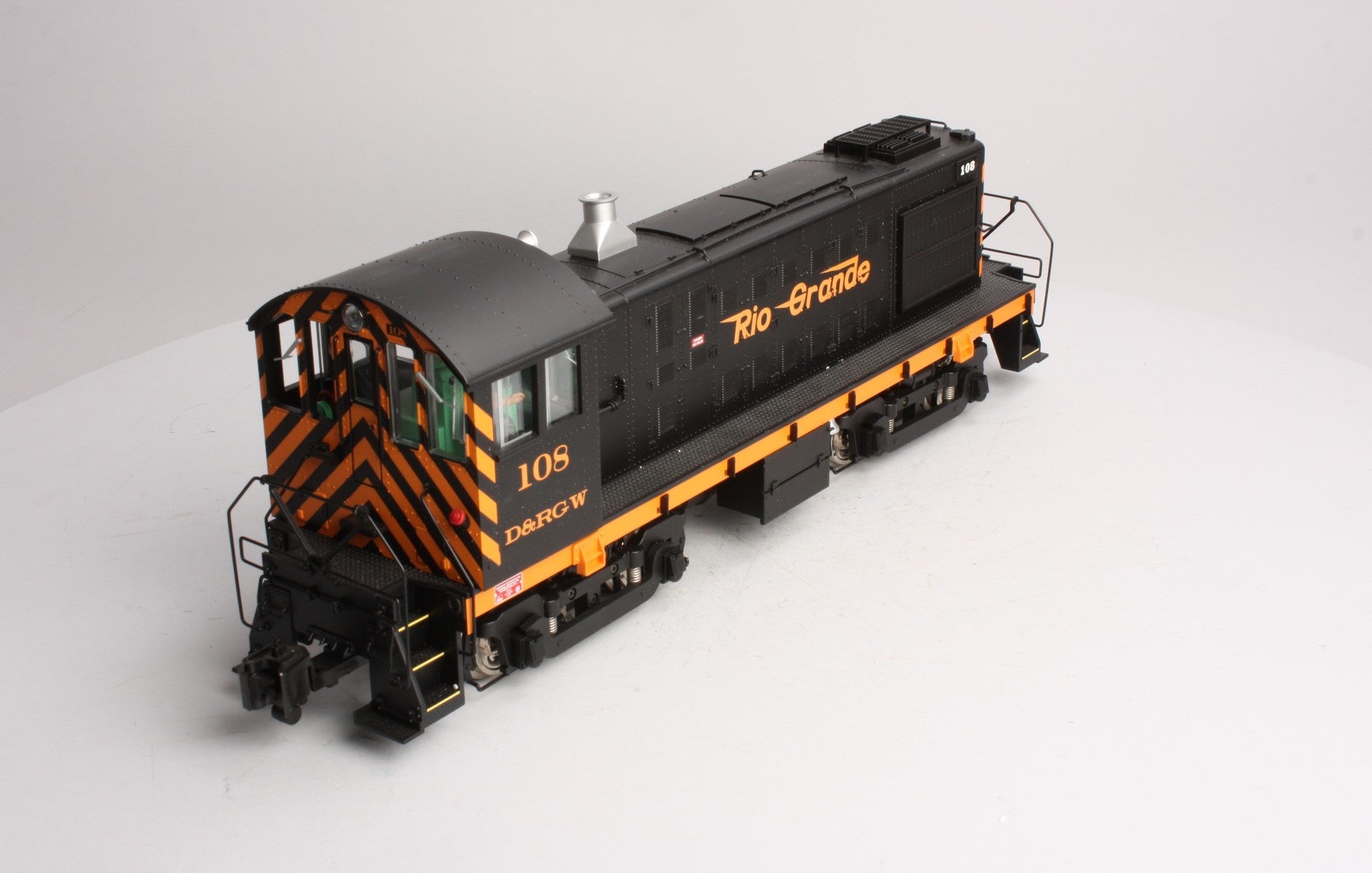 USA Trains RR22550 G DRGW ALCO S4 Switcher Diesel Locomotive #108