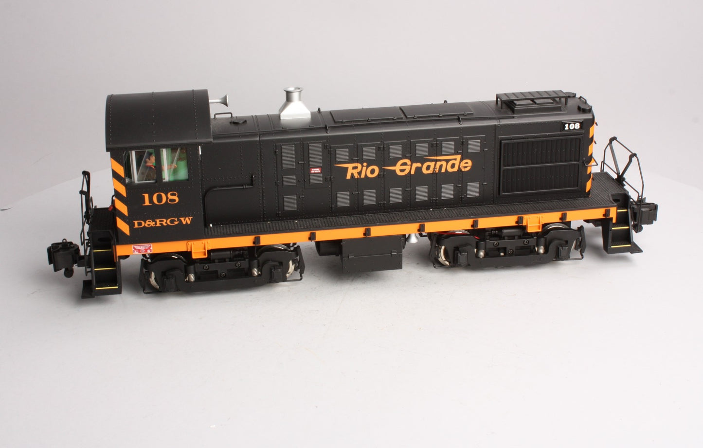 USA Trains RR22550 G DRGW ALCO S4 Switcher Diesel Locomotive #108