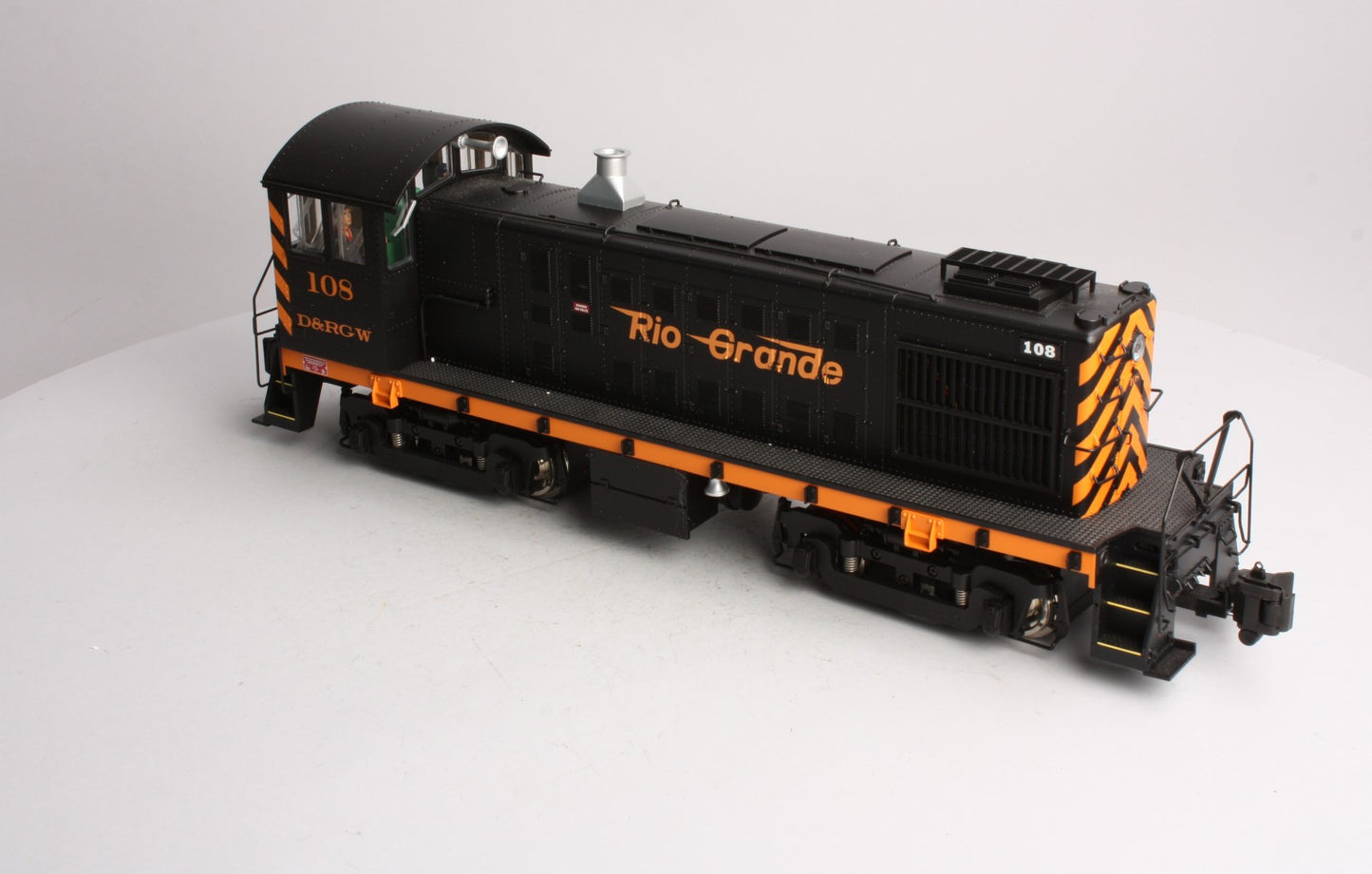 USA Trains RR22550 G DRGW ALCO S4 Switcher Diesel Locomotive #108