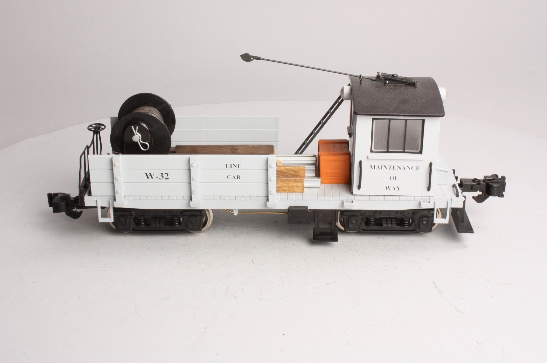 Hartland 09803 G Scale Maintenance Of Way Line Car – Trainz