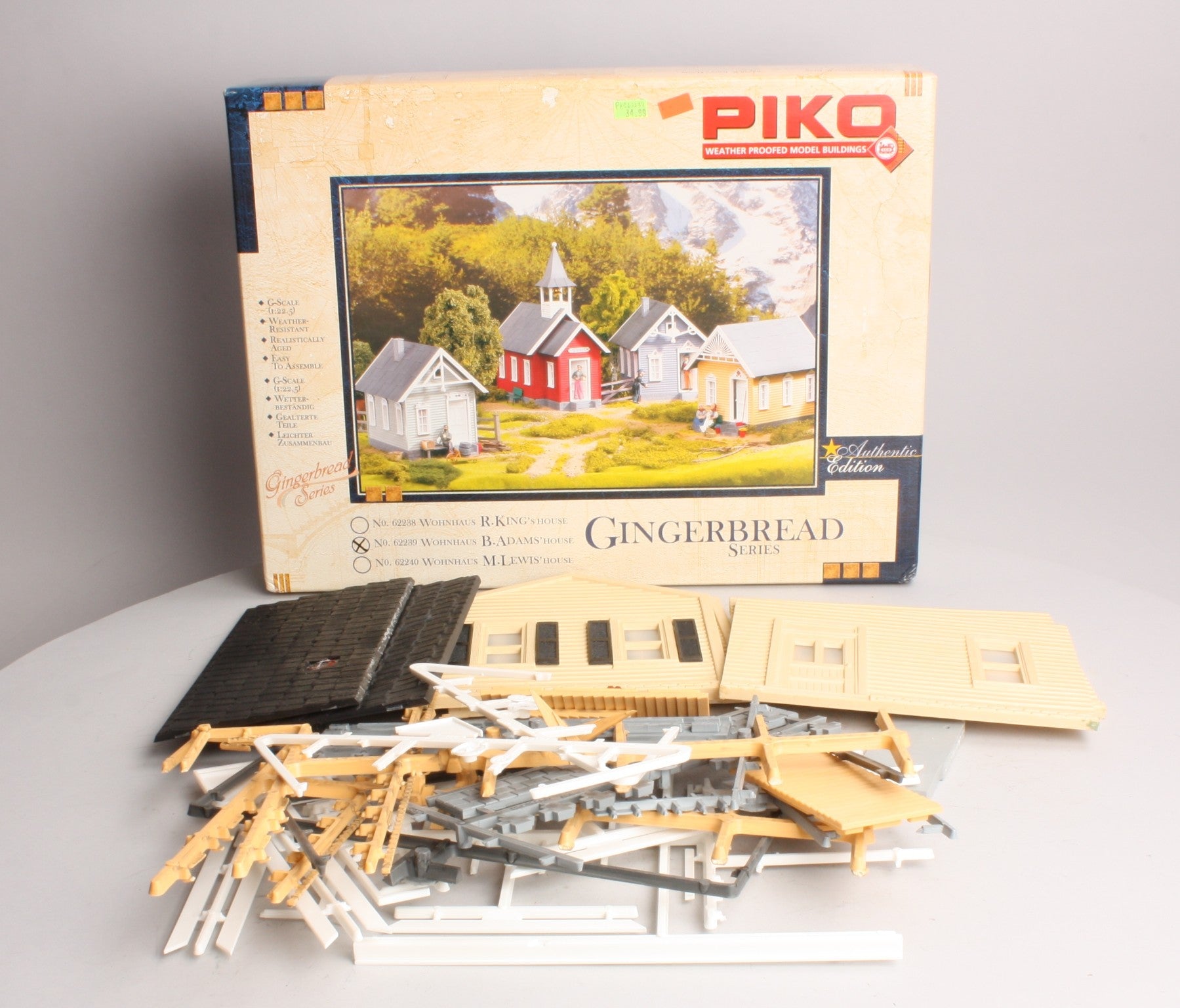 Piko 62239 G Scale Wohnhaus B. Adams House Building Kit