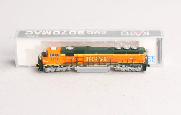 Kato 176-6402 N Scale BNSF SD-70 MAC Diesel Locomotive #9959 – Trainz
