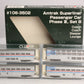 Kato 106-3502 N Amtrak Phase III Superliner Passenger Cars (Set of 4) - Set B
