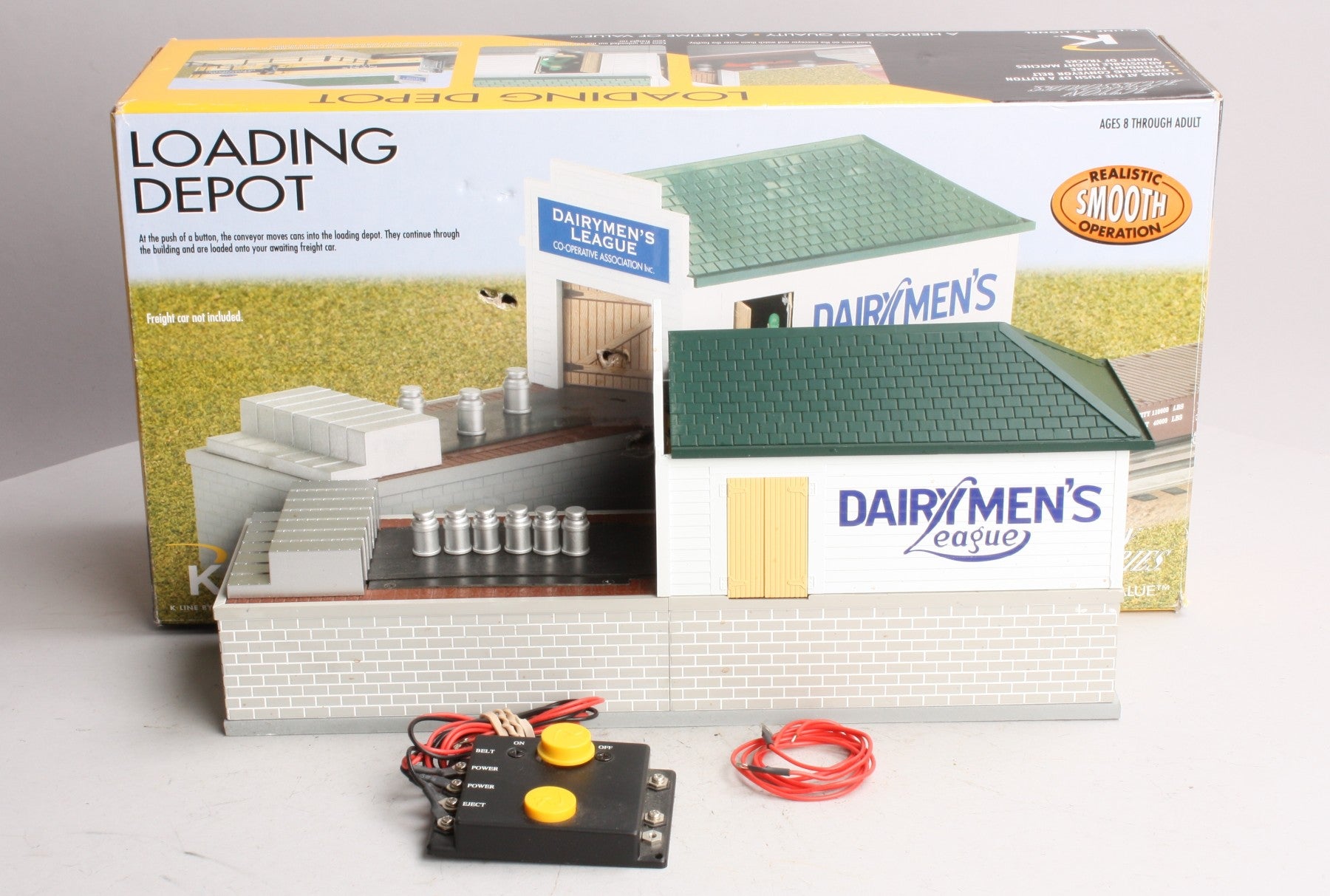 Lionel 6-14291 K-Line Operating Milk Loading Depot