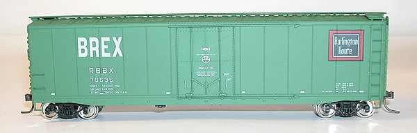 Accurail 95120 Burlington Route CB&Q Plug Door 50' Boxcar #79536