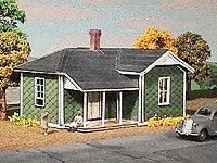 American Model Builders 151 HO Old Man Dan's House Laser Art Building Kit