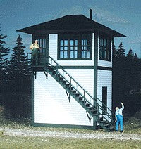 American Model Builders 478 O Scale Laser Art Interlocking Tower Building Kit