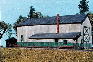 American Model Builders 608 Laser Art Illinois Terminal East 1-Bay N Scale Kit