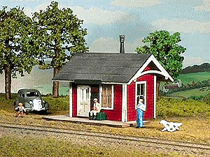 American Model Builders 790 HO Scale Branchline Station Laser Art Kit