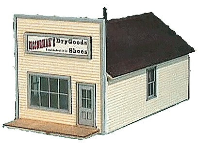 American Model Builders 793 HO Scale McCormac's Dry Goods Laser Art Kit