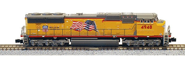 American Z-Line 6104-2 Z Union Pacific SD70M Powered Diesel Locomotive #4952